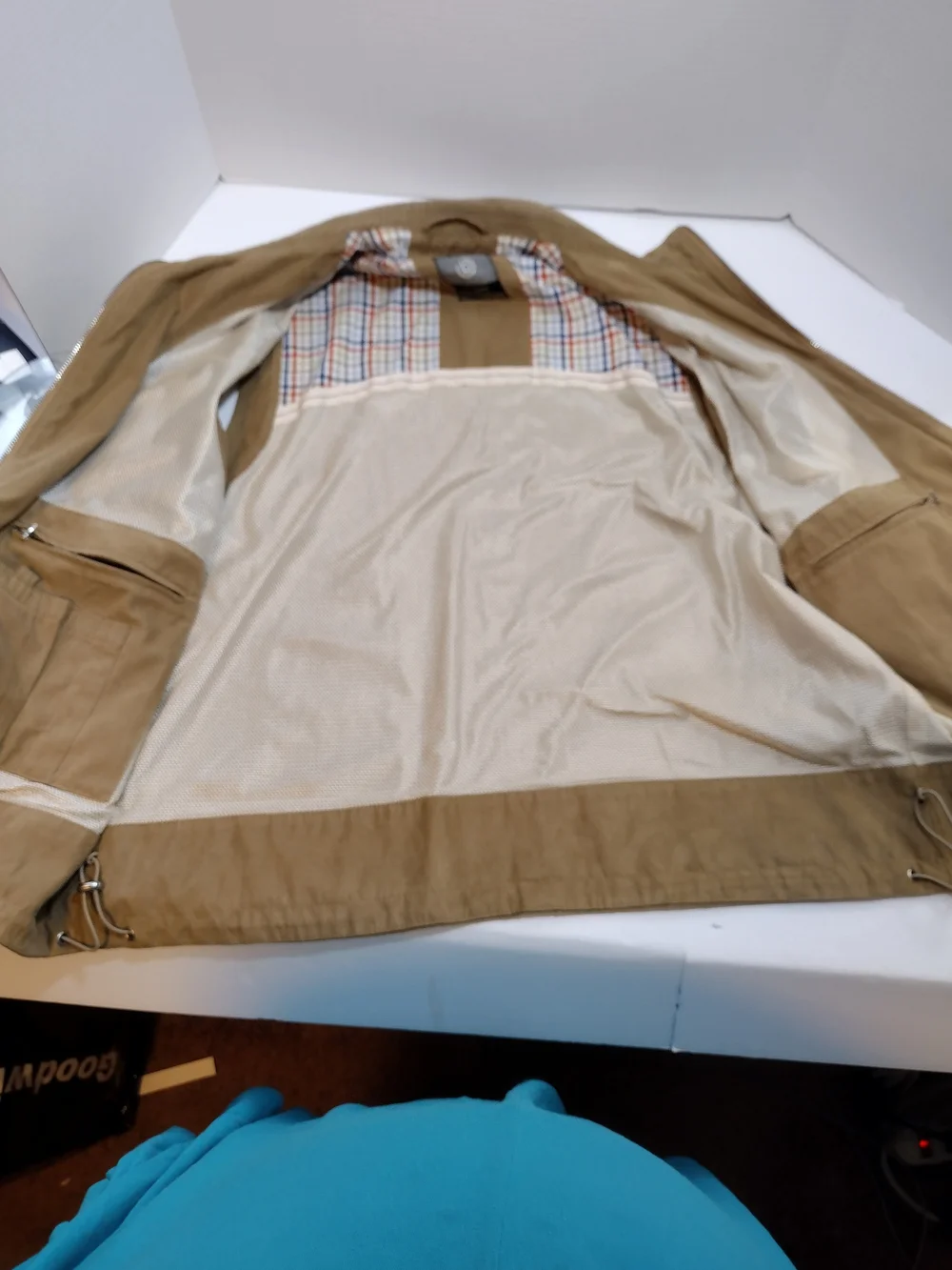 Bugatti Men's Tan Zip-Front Vest